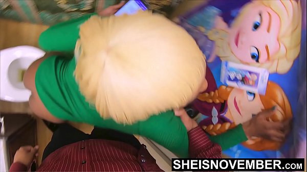 Get Off This Toilet & Give Step Dad Some Pussy Brat, Innocent StepDaughter. Msnovember StepFather To Obey Her Aggressive Step Dad Who Wants Some Ass, Savage Hardcore Standing Sex On Sheisnovember